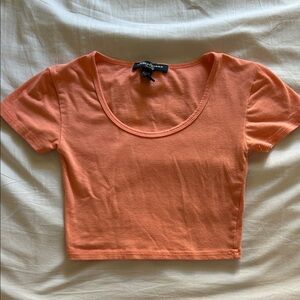 Orange Crop Top